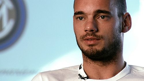 wesley sneijder hot. home.